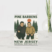 Ne Barrens New Jersey Graphic Design  Karte (Vorderseite)