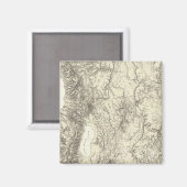 NE California und NW Nevada Magnet (Vorderseite/Rückseite)