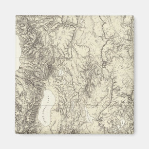 NE California und NW Nevada Magnet