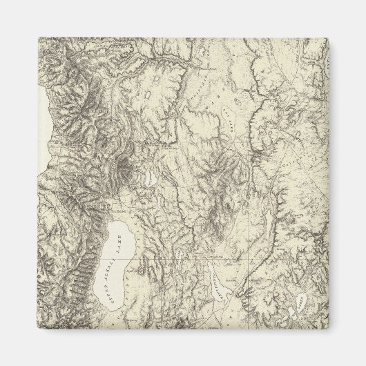 NE California und NW Nevada Magnet (Vorne)