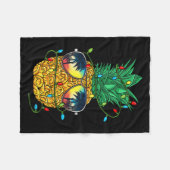 Ne Christmas In July Trocal Christmas Hawaiian Fleecedecke (Vorderseite (Horizontal))