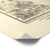 NE Kalifornien und NW Nevada 2 Poster (Ecke)