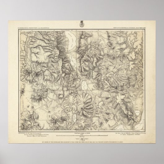 NE Kalifornien und NW Nevada 2 Poster (Vorne)