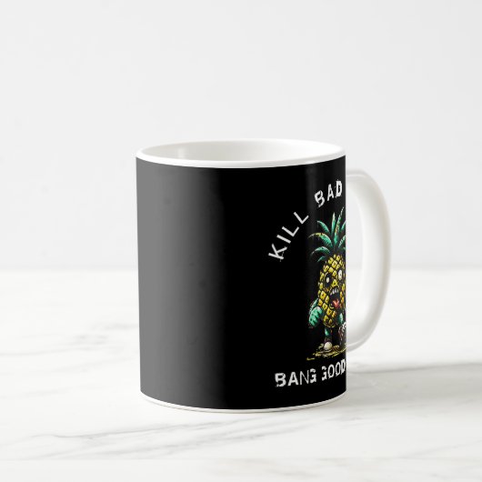 Ne Kill Bad Vibes Bang Good Ones  Kaffeetasse (VorderseiteRechts)