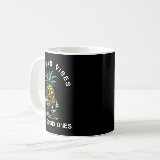 Ne Kill Bad Vibes Bang Good Ones  Kaffeetasse (Vorderseite Links)