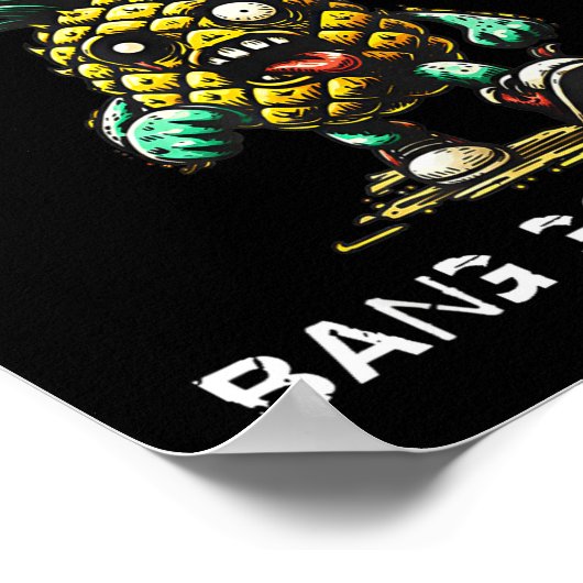 Ne Kill Bad Vibes Bang Good Ones  Poster (Ecke)