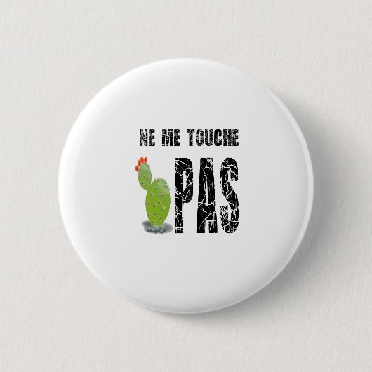 Ne-me-touche-pas Button (Vorderseite)