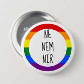 Ne Nem Nir Pronoun Button (Vorne & Hinten)