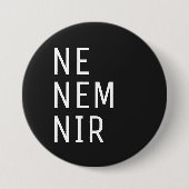 Ne Nem Nir Pronoun Button (Vorderseite)
