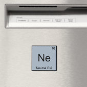 Ne - Neutrales Böses Funny Chemistry Element Symbo Magnet (In Situ (Geschirrspüler))