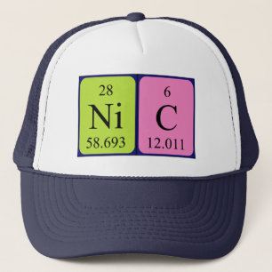 Ne Periodenname Truckerkappe