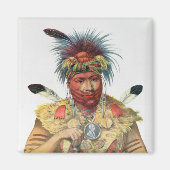 Ne-Sou-A-Quoit, ein Fuchsleiter Magnet (Vorne)