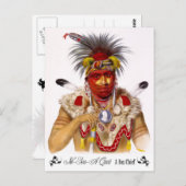 Ne-Sou-A Quoit, ein Fuchsleiter mit Kopfzeile Postkarte (Vorne/Hinten)