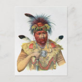 Ne-Sou-A-Quoit, ein Fuchsleiter Postkarte (Vorderseite)