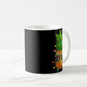Ne Sungles Lichter Juli Trocal Weihnachten Hawaiia Kaffeetasse (VorderseiteRechts)