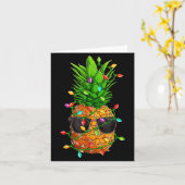 Ne Sungles Lights July Trocal Christmas Hawaiian  Karte (Gelbe Blume)