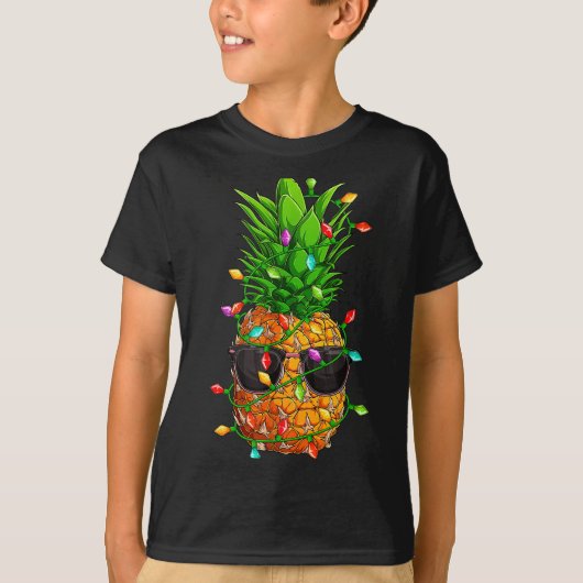 Ne Sungles Lights July Trocal Christmas Hawaiian T-Shirt (Vorderseite)