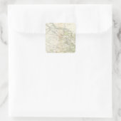 NE Virginia, Washington 1 Quadratischer Aufkleber (Tasche)