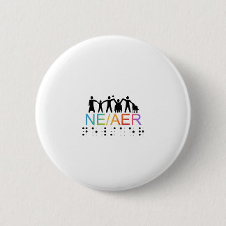 NEAER farbenfrohe Menschen Button