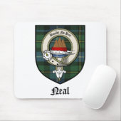 Neal-Clan-Wappen-AbzeichenTartan Mousepad (Mit Mouse)