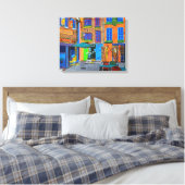 Neal's Yard London Leinwand Art (Insitu (Schlafzimmer))