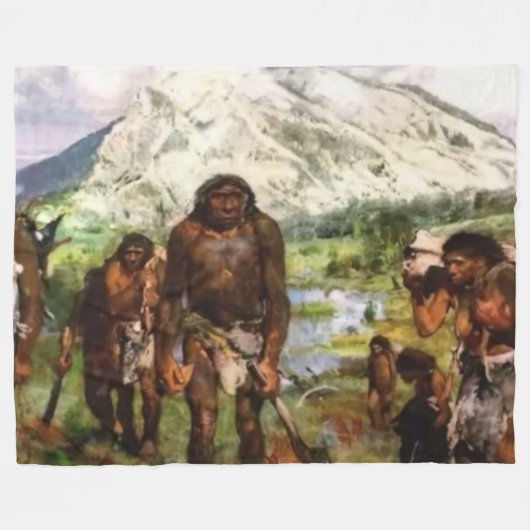 NEANDERTHAL FLEECEDECKE (Vorderseite (Horizontal))