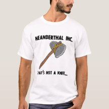 Neanderthal-Messer-T-Shirt