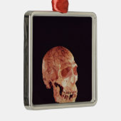 Neanderthal-Schädel, entdeckt auf Mt Carmel Ornament Aus Metall (Rechts)