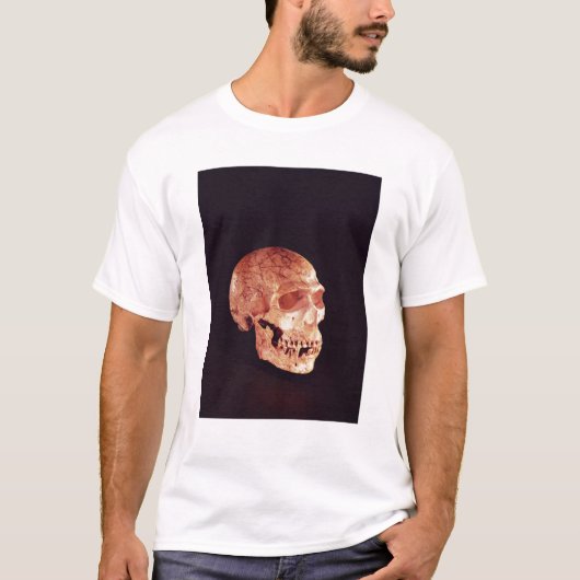 Neanderthal-Schädel, entdeckt auf Mt Carmel T-Shirt (Vorderseite)