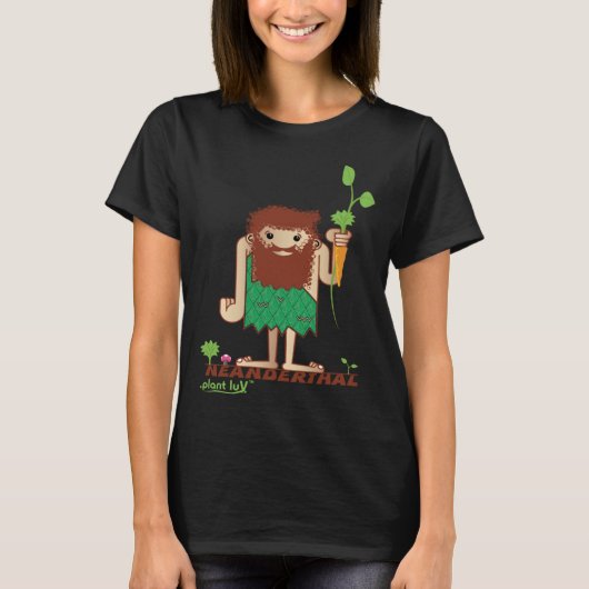 NEANDERTHAL STONE AGED PALEOLITHIC CAVEMAN T-Shirt (Vorderseite)