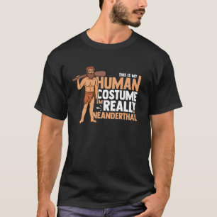 Neanderthaler Man DNA Eurasisches Primat Dokumenta T-Shirt