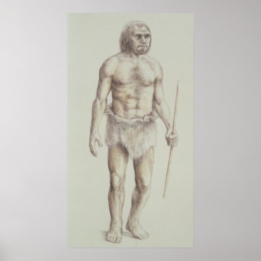 Neanderthaler Man Poster (Vorne)