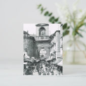 Neapel, 1908, Porta Capuano Postkarte (Stehend Vorderseite)