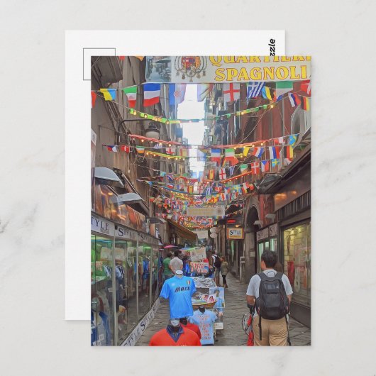 Neapel. 26. postkarte (Vorne/Hinten)