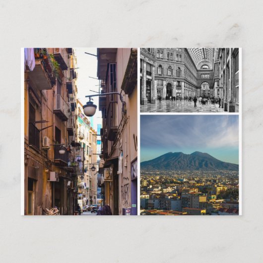 Neapel 3 Foto Postkarte (Vorderseite)