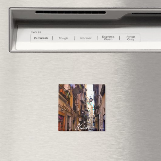 Neapel Alley (Neapel) Magnet (In Situ (Geschirrspüler))