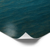 Neapel an der Bucht des Vesuv Poster (Ecke)