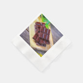 Neapel aus weichem und absorbierendem Papier: Verb Serviette (Ecke)