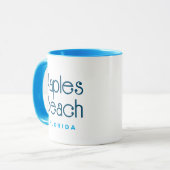 Neapel Beach Florida Kaffee Tasse (Vorderseite Links)