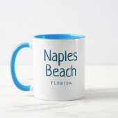 Neapel Beach Florida Kaffee Tasse (Links)