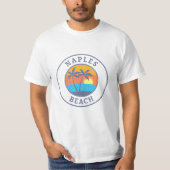 Neapel Beach, Florida klassischer Stil T-Shirt (Vorderseite)