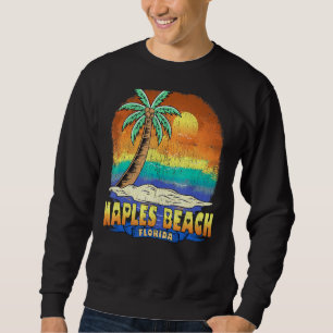 Neapel Beach Florida Vintag gebeutelt Souvenir Sweatshirt