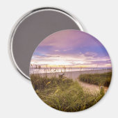 Neapel Beach Shore and Calm Ocean | Florida Magnet (Vorderseite/Rückseite)
