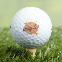 Neapel City Florida Retro Golf Resort Golfball