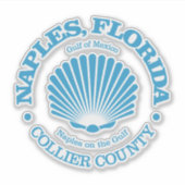 Neapel Fl (Muschel) Aufkleber (Vorderseite)