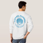 Neapel Fl (Muschel) T-Shirt (Schwarz voll)