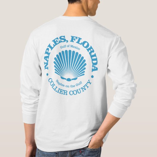 Neapel Fl (Muschel) T-Shirt (Rückseite)