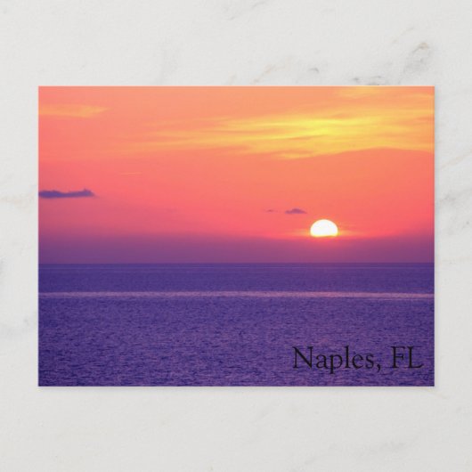 Neapel, FL Postkarte (Vorderseite)