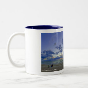 Neapel, FL-Strand-Kaffeetasse Zweifarbige Tasse
