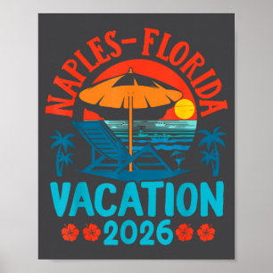 Neapel Florida 2026 Familienurlaub Strand Sommer V Poster